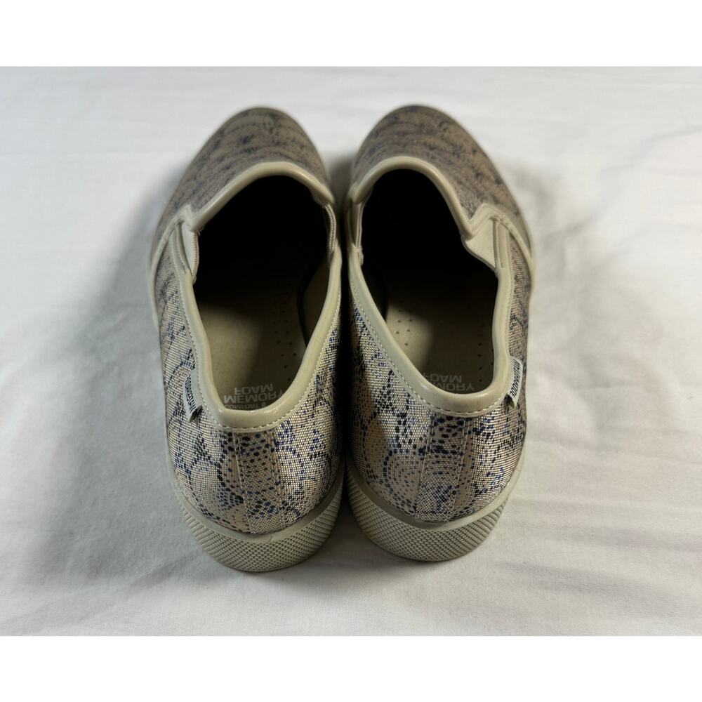 Cougar Waterproof Slip On Loafers Women 9M Parchment Memory Foam Lula - Picture 6 of 8